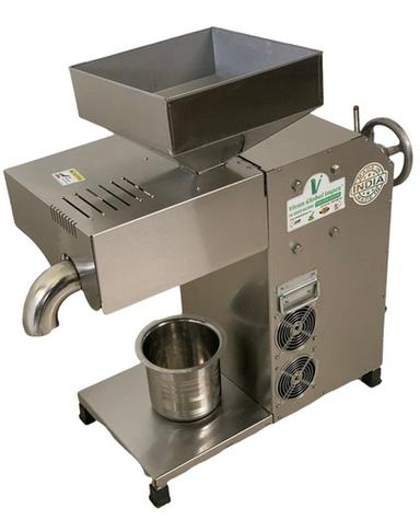 Silver Mustard  Cold Press Oil Machine For Business Use