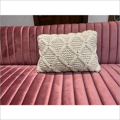 Pillow Cotton Knit Cushion Size: 30X50 Cm
