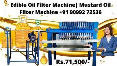 Semi-Automatic Oil Filter Press Machine