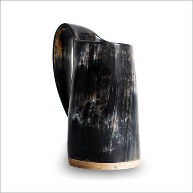 Black Viking Horn Mug Gifts Handmade Mug Grimfrost Great Craftsmanship A Perfect Present For Real Men
