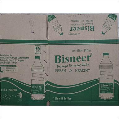 Laminated Material Water Bottle Packaging Box