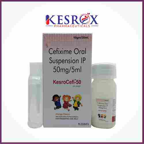 CEFIXIME 50 DRY SUSPENSION WITH WATER