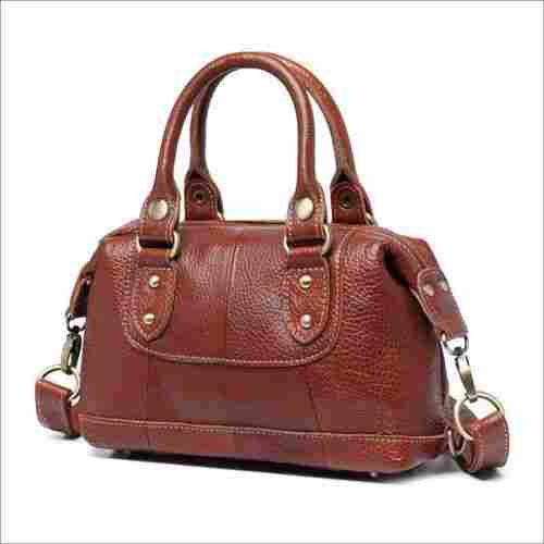 Brown Leather Ladies Bags