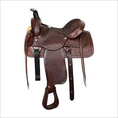 Polished Horse Leather Saddle