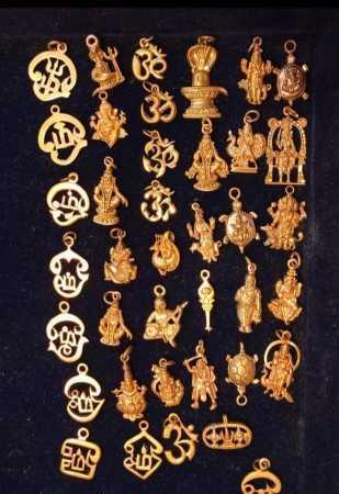 Golden Gods Lockets Pendants Panchaloha