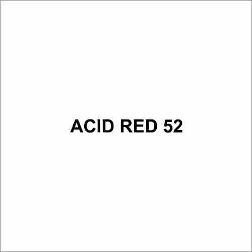 Acid Red 52 Dye