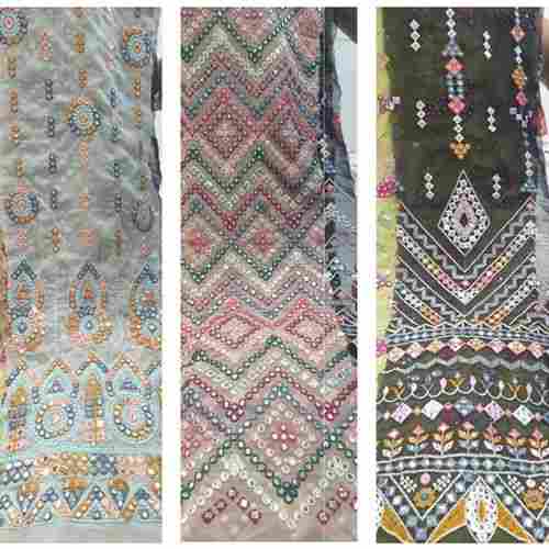 Embroidery fabrics