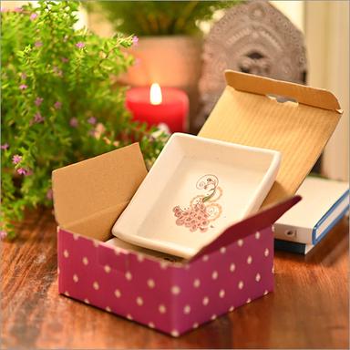 Polished Set Of 2 Handmade Cookie Platters Diwali Gift Box