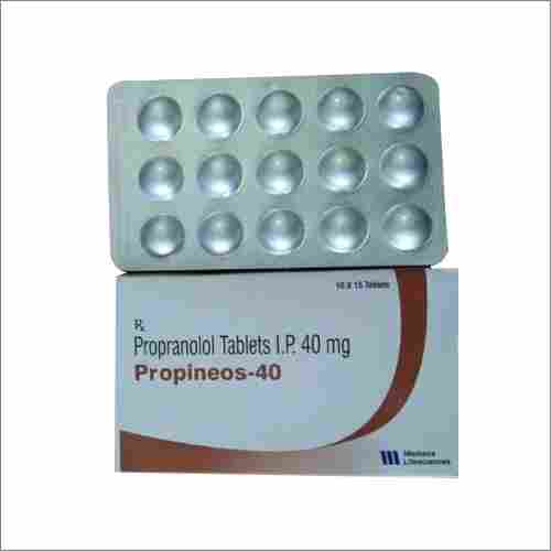 40mg Propranolol Tablets IP