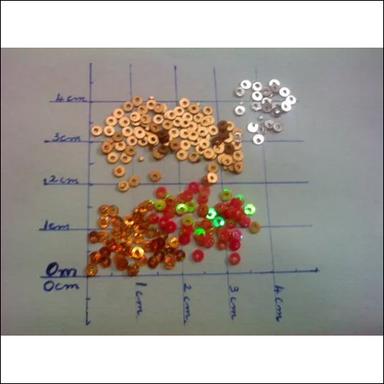 Round 2Mm Sequins From Waste Plastic