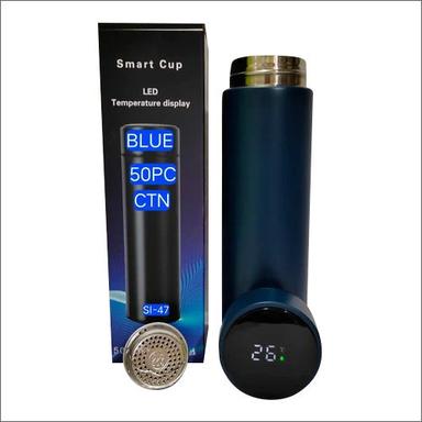 Blue Temperature Flask Bottle