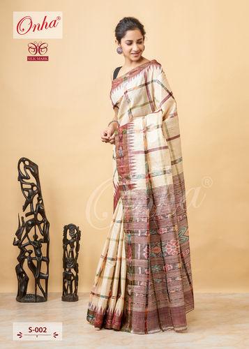 Traditional Kosa Silk Shantirani Design Saree