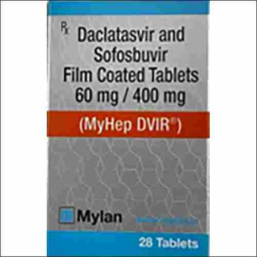 Daclatasvir and Sofosbuvir Film Coated Tablets
