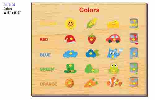 Colors (Educational Wooden Tray Set)