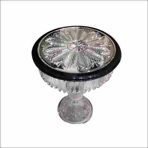 Crystal Lismore Footed Table