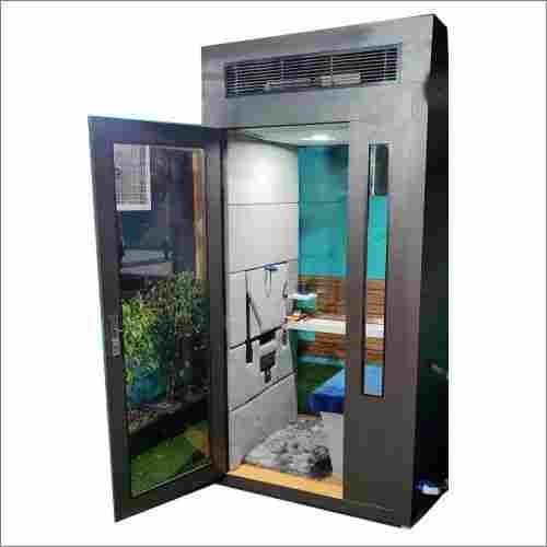 Wood SoundProof Insulation Cabin With Glass Door