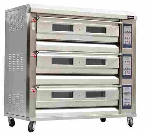 Two Deck Six Tray Gas Oven