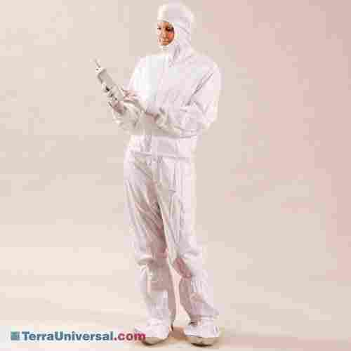 Antistatic coverall with hoodi
