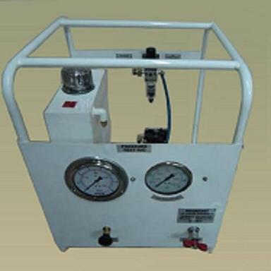 White Terek Hydraulic Hydrostatic Pressure Pipe Testing Machine Hose Test