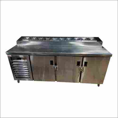 Table Top Refrigerator With Cold Bain Marie
