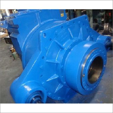 Blue Cast Iron Wind Mill Gear Box