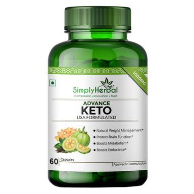 Advance Keto Usa Formulated 1000Mg - 60 Capsules ( 1 Bottle) Ingredients: Green Tea