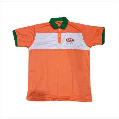 Multicolor Orange Colour T Shirt