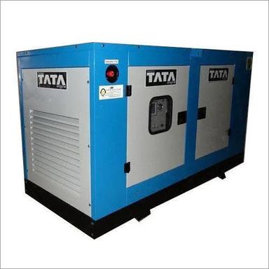 Blue Tata 82.5 Kva Silent Diesel Generator Set