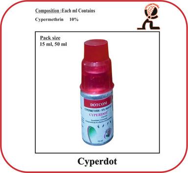 Cypermethrin Brand - Cyperdot 50 Ml Packaging: 12 X 12 = 144 Bottle Per Case