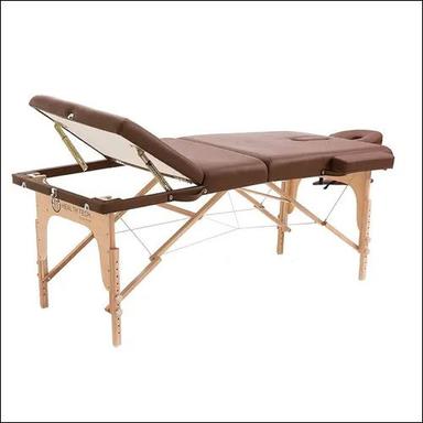 Manual 3 Section Portable Bed (Wooden Frame)