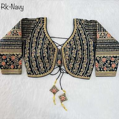 Womens Heavy Embroidery Bridal Work Blouse...