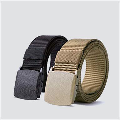 Black Nylon Military Web Belt