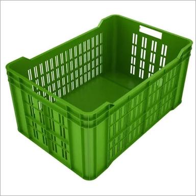 Green Plastic Vegetable Crate Load Capacity: 25  Kilograms (Kg)