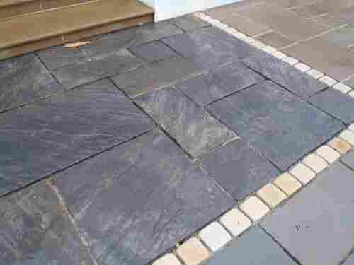 Sagar Black Sandstone Paving Slabs Tiles