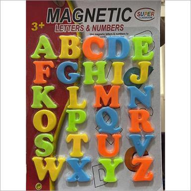 Plastic Magnetic Letters