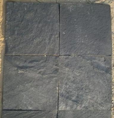 Himachal Black Quartzite Slate Stone Tiles Size: 30X30