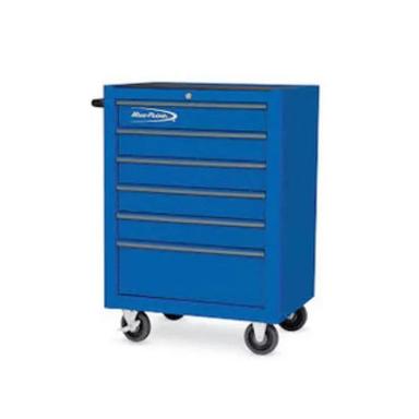 Blue Stainless Steel Automobile Tool Trolley