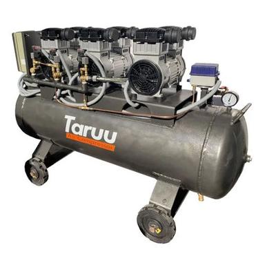 Grey 6 Hp Taruu Silent And Oil Free Air Compressor
