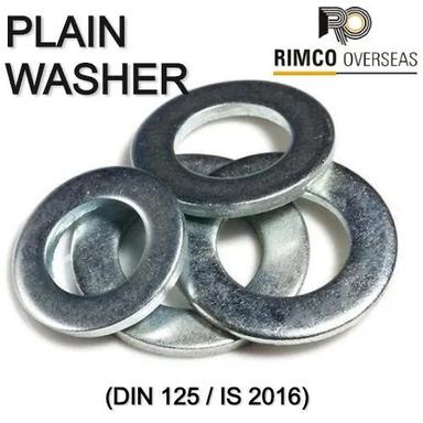 Silver Plain Punched Washer