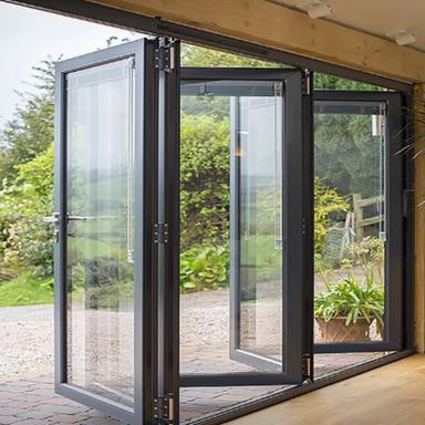 Bi Fold Glass Door Application: Exterior