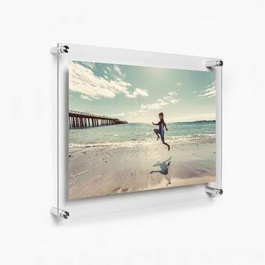 Acrylic Sandwich Display Board Application: Advertisement