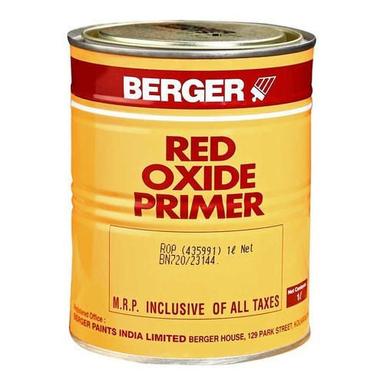 Berger Red Oxide Primer Application: Metal