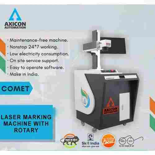 Laser Marking Machine With Rotary