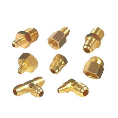 Polished Brass Flare Fittings