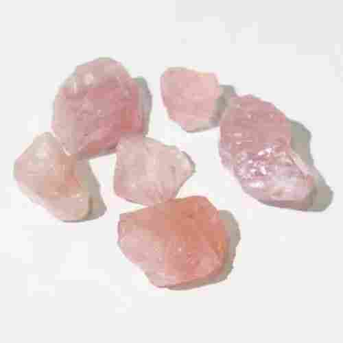 Rose Quartz Stone Rough Gemstone
