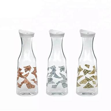 Holar Taiwan Made Rose Gold Silver Printed Plastic Fruit Juice Bottle Application: Industrial