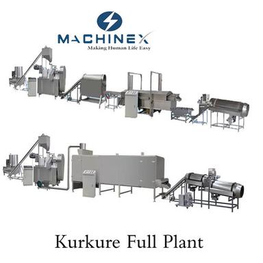 Full Automatic Corn Kurkure Puff Extruder Machine Capacity: 120-150Kg/Hr Kg/Hr