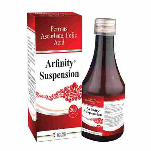 Arfinity 200ml Ferrous Ascobate Folic Acid Syrup