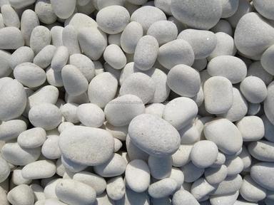 Natural Stone White Marble Tumbled Pebble