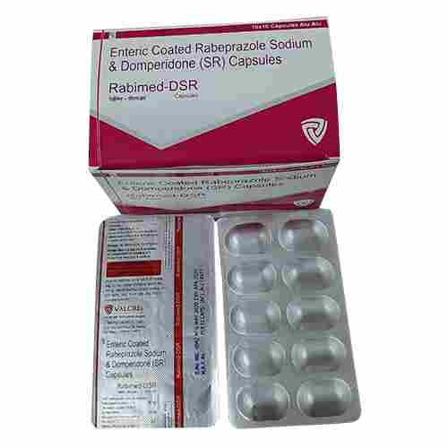 Enteric Coated Rabeprazole Sodium And Domperidone Capsules